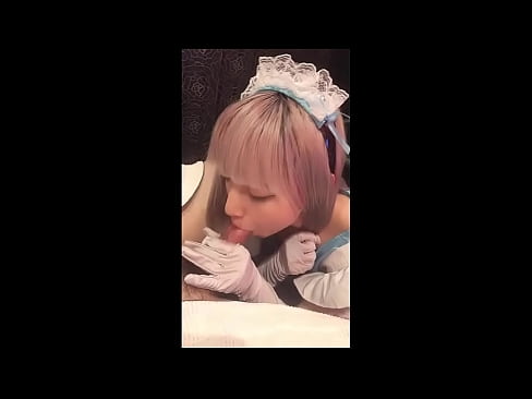 ❤️ Японський ідол [маюка], французький костюм покоївки, частина 1, мінет і дрочка з лосьйоном ❤️ Просто порно у нас ❌